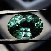Jewelry Making Certified 10 Ct Natural Oval Cut Loose Gemstone Montana Sapphire